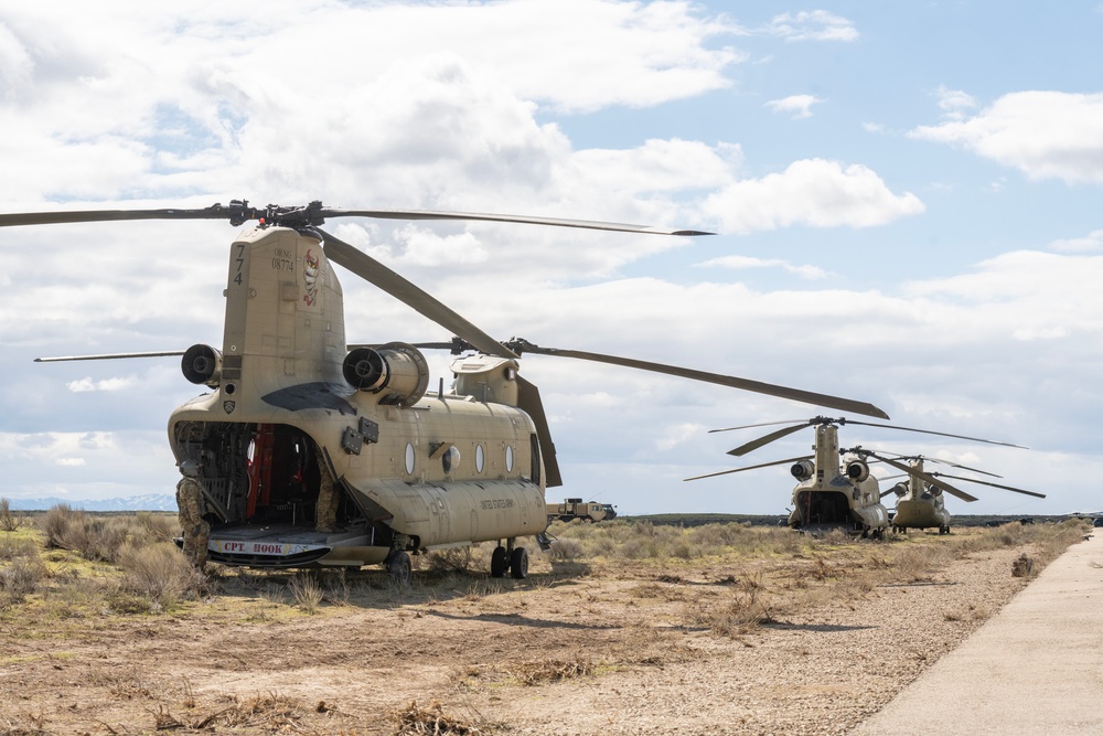 Oregon ARNG Aviation at the OCTC, Saylor Creek