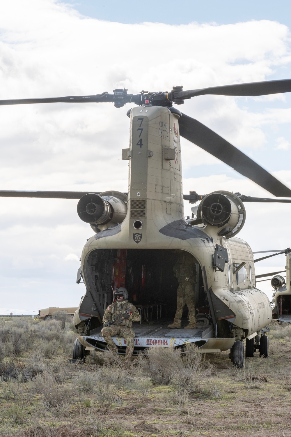 Oregon ARNG Aviation at the OCTC, Saylor Creek