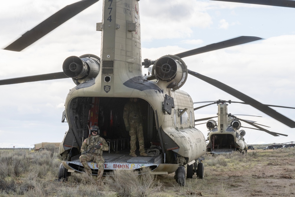 Oregon ARNG Aviation at the OCTC, Saylor Creek