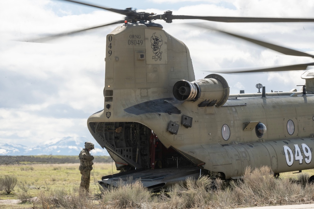 Oregon ARNG Aviation at the OCTC, Saylor Creek