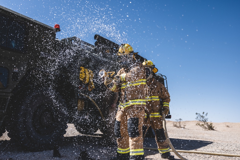 U.S. Marines with Combat Logistics Battalion 24 Conduct Helicopter Support Team Operations