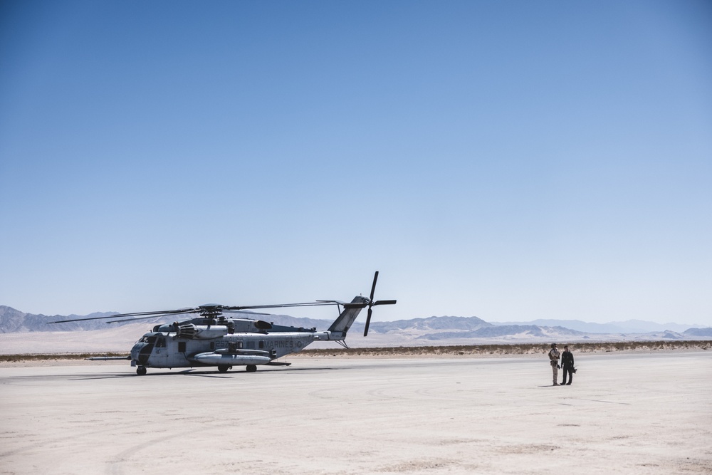 U.S. Marines with Combat Logistics Battalion 24 Conduct Helicopter Support Team Operations