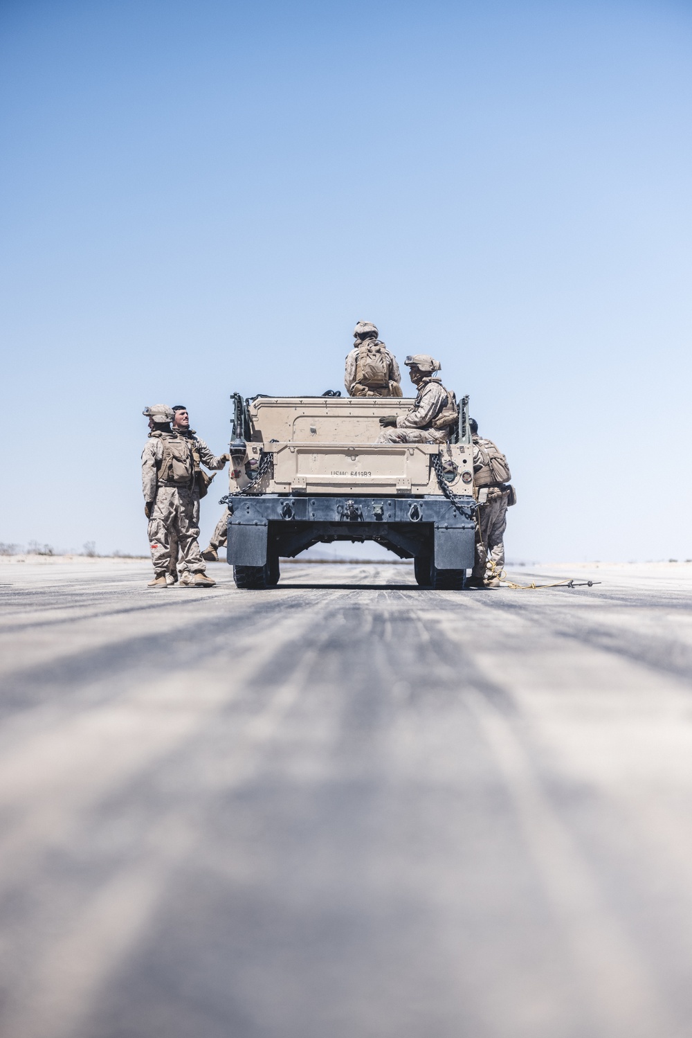 U.S. Marines with Combat Logistics Battalion 24 Conduct Helicopter Support Team Operations