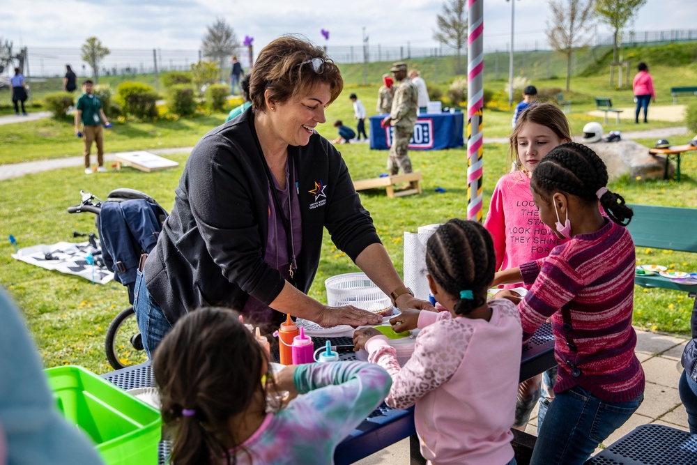 The Child Development Center at USAG Ansbach celebrates the Month of the Military Child