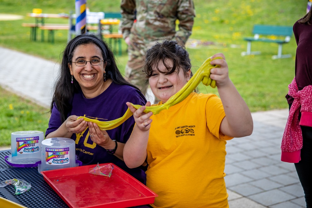 The Child Development Center at USAG Ansbach celebrates the Month of the Military Child