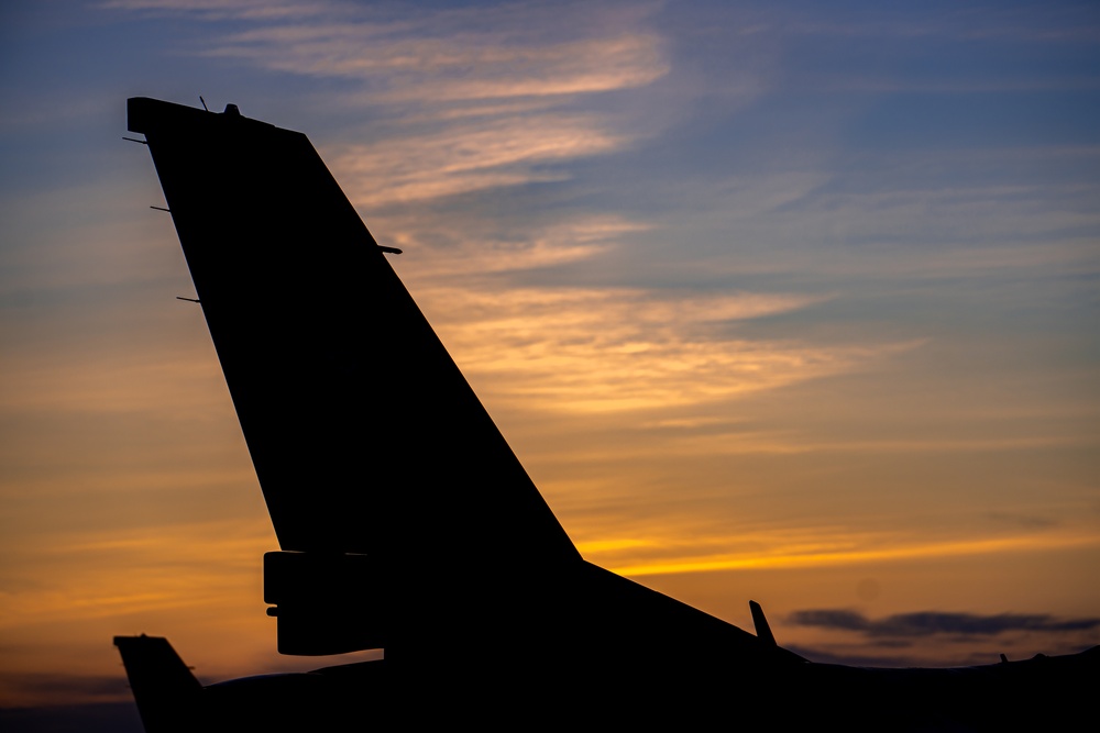 114th Fighter Wing conducts evening operations