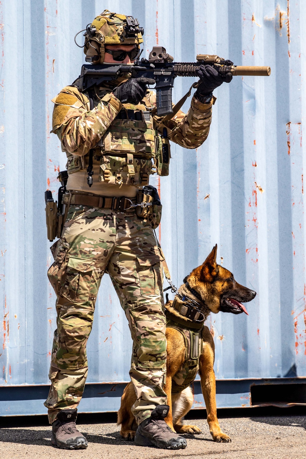 SEAL K-9 TEAM