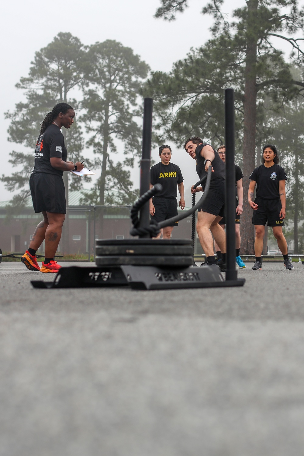 Sustainment Soldiers host squad fitness competition