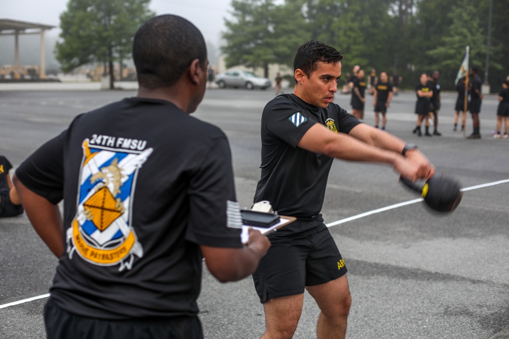 Sustainment Soldiers host squad fitness competition