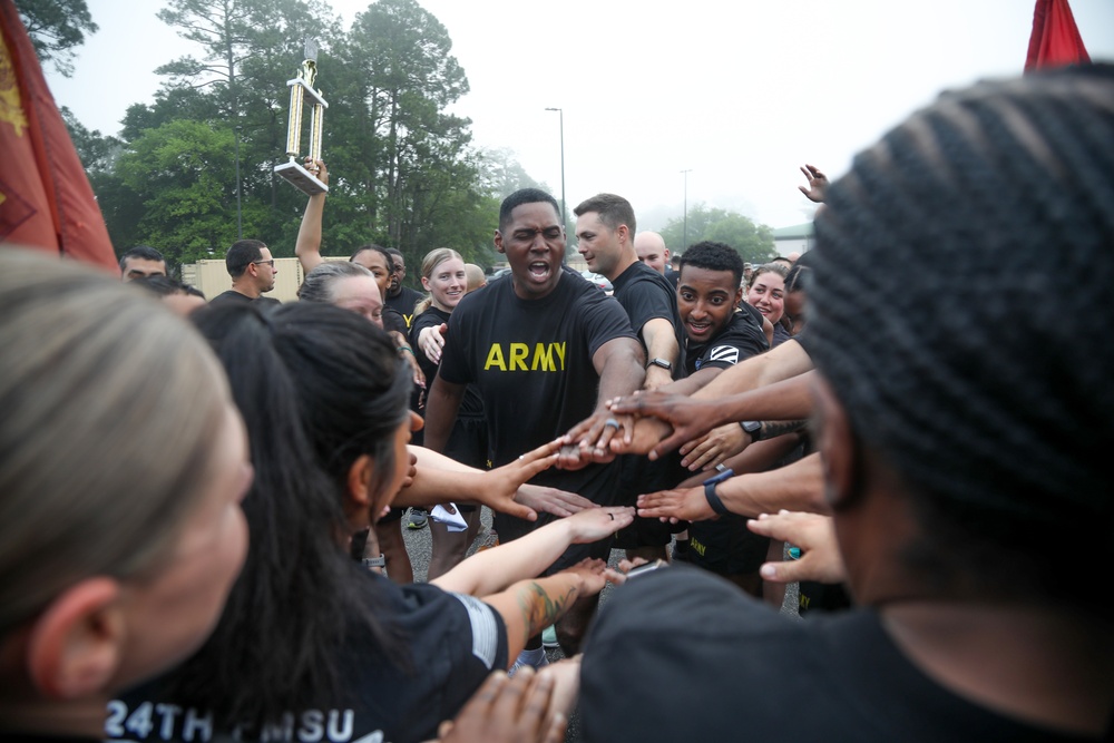 Sustainment Soldiers host squad fitness competition