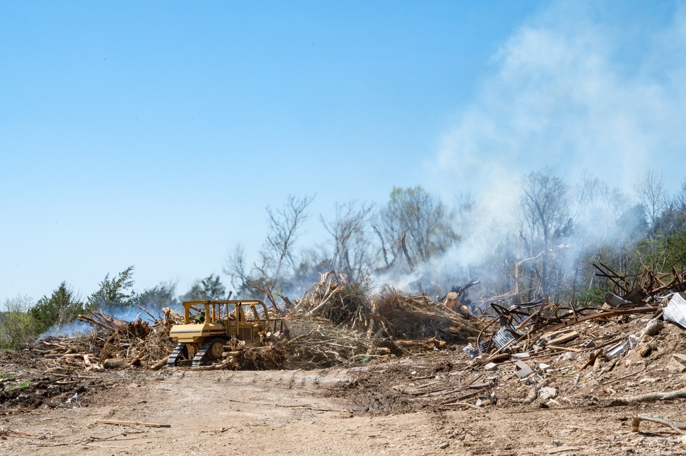 Debris Removal After Tornadoes in Readyville