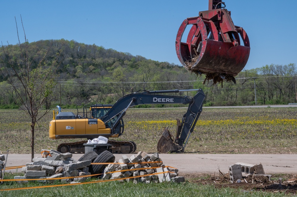 Cleanup Continues After Tornadoes in Readyville