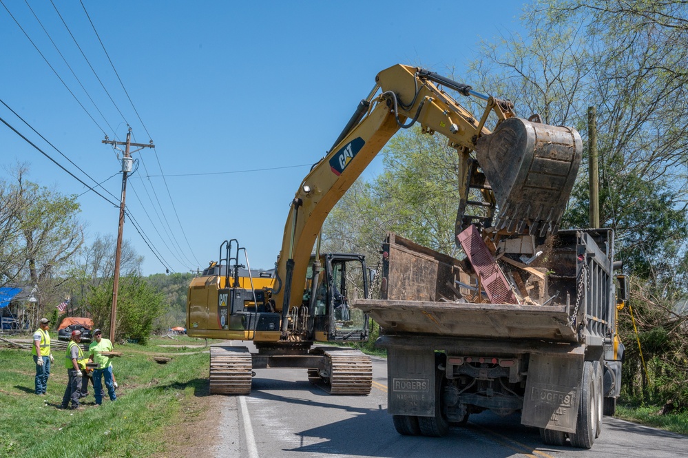 Debris Cleanup Continues After Devastating Tornadoes