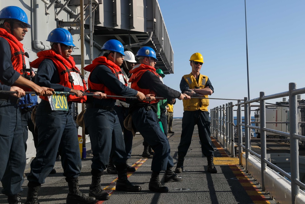 USS Wasp Begins Basic Phase