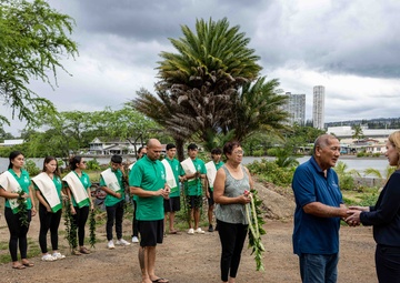 Assistant Secretary of the Navy for Energy, Installations Visits Historic Hawaiian Fishpond
