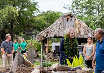 Assistant Secretary of the Navy for Energy, Installations Visits Historic Hawaiian Fishpond