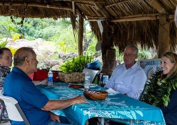 Assistant Secretary of the Navy for Energy, Installations Visits Historic Hawaiian Fishpond
