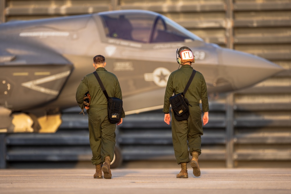 The Sky's the Limit: VMFA-242 and VMFA-115 Conduct Flight Operations in South Korea during KFT23