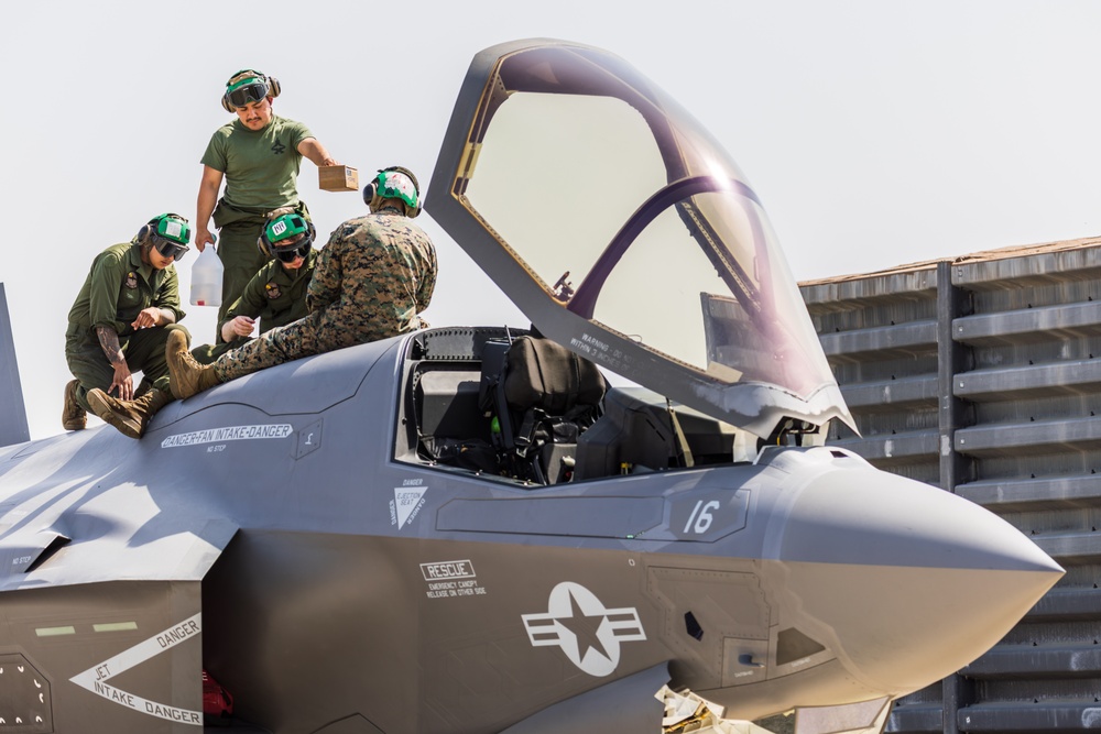 The Sky's the Limit: VMFA-242 and VMFA-115 Conduct Flight Operations in South Korea during KFT23