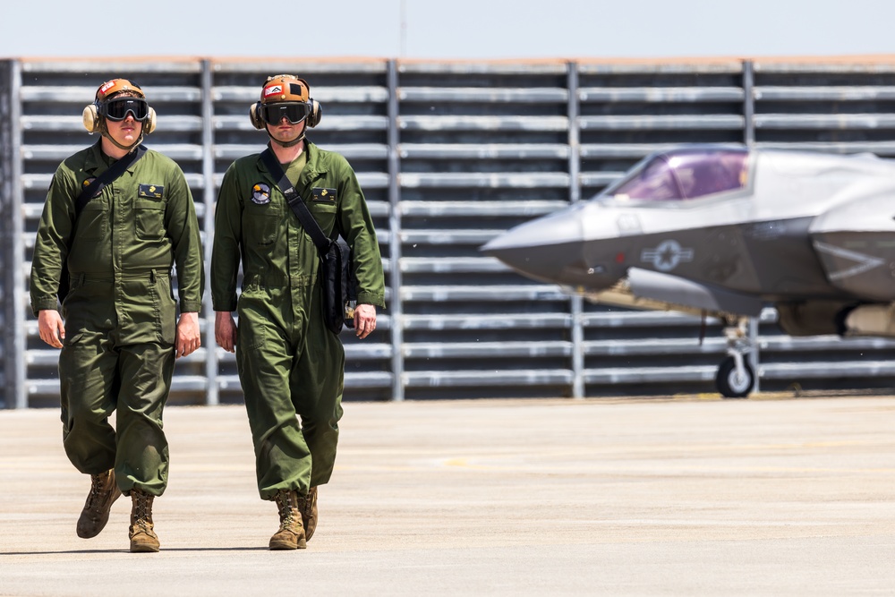 The Sky's the Limit: VMFA-242 and VMFA-115 Conduct Flight Operations in South Korea during KFT23