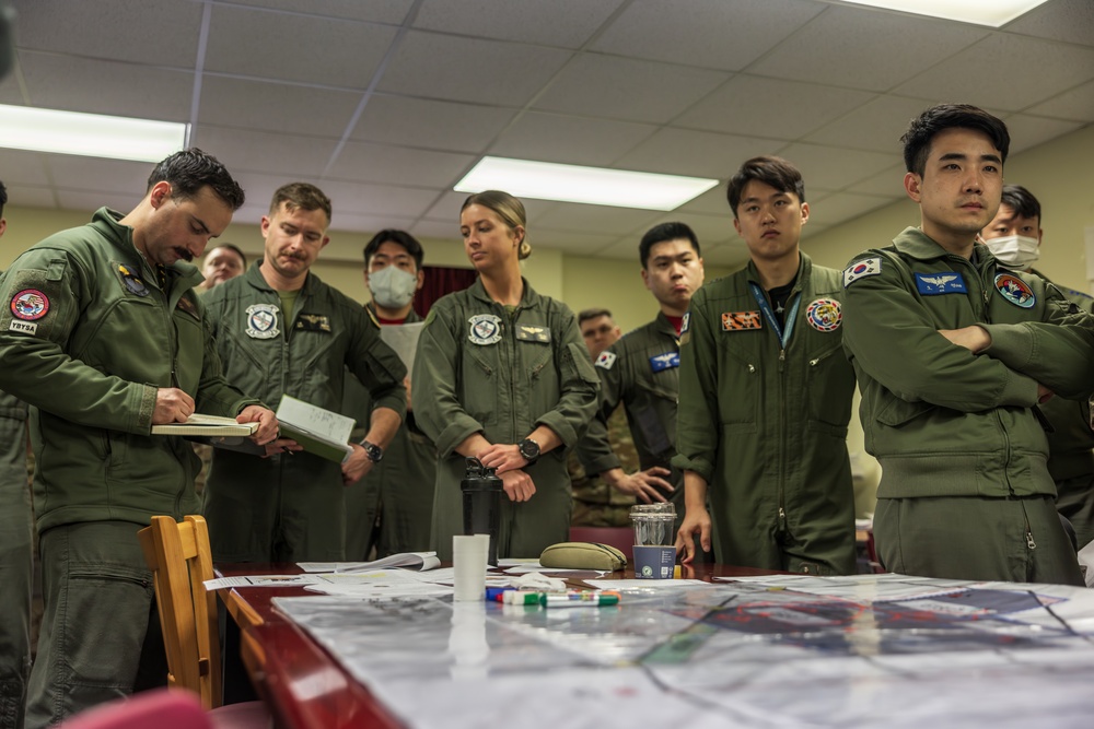 The Sky's the Limit: VMFA-242 and VMFA-115 Conduct Flight Operations in South Korea during KFT23