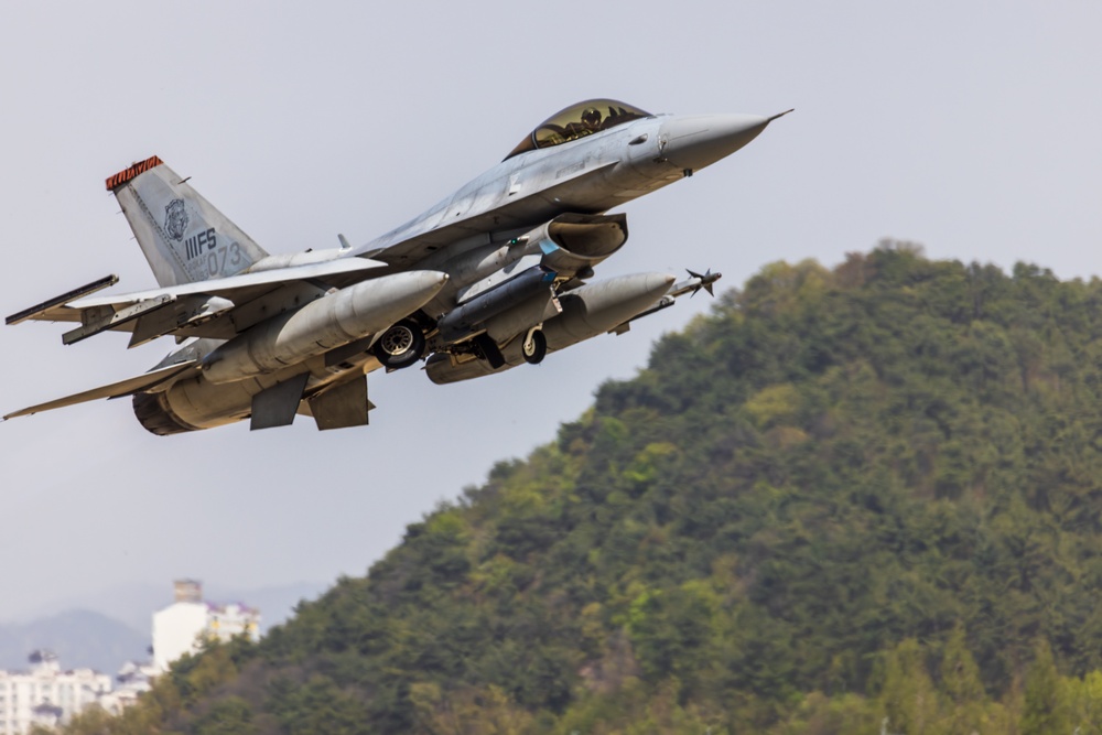 The Sky's the Limit: VMFA-242 and VMFA-115 Conduct Flight Operations in South Korea during KFT23