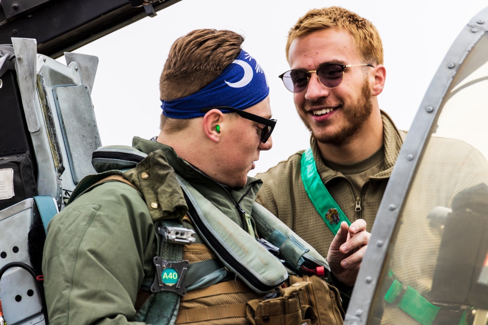 The Sky's the Limit: USAF 25th Fighter Squadron conducts flight operations in South Korea for KFT23