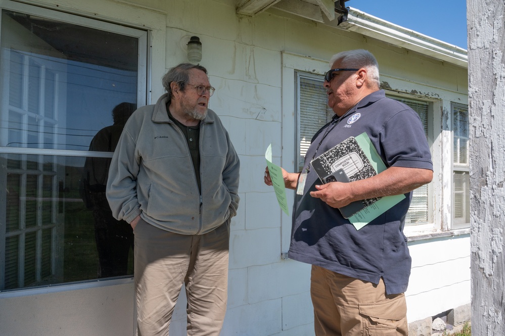 FEMA Canvasses Neighborhoods Where Tornado Touched Down