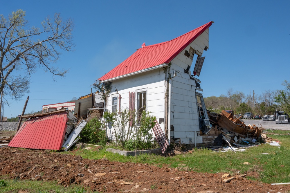 Tornado Damage in Readyville