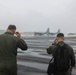 1st MAW Commanding General visits VMGR-153