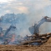 Tornado Debris Burned in Covington