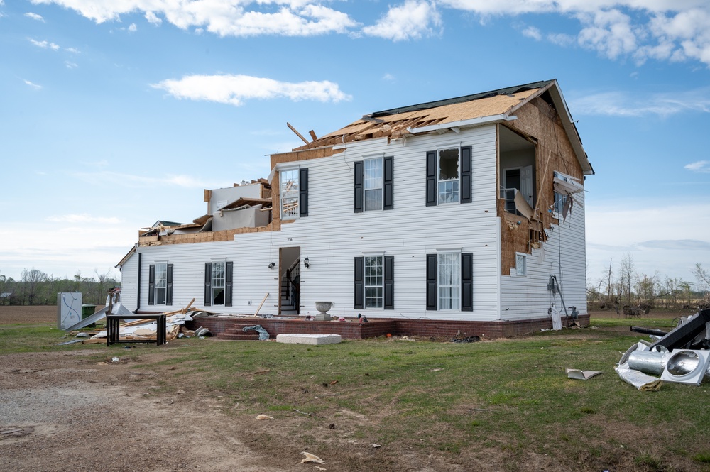 Tornado Damage in Covington, TN