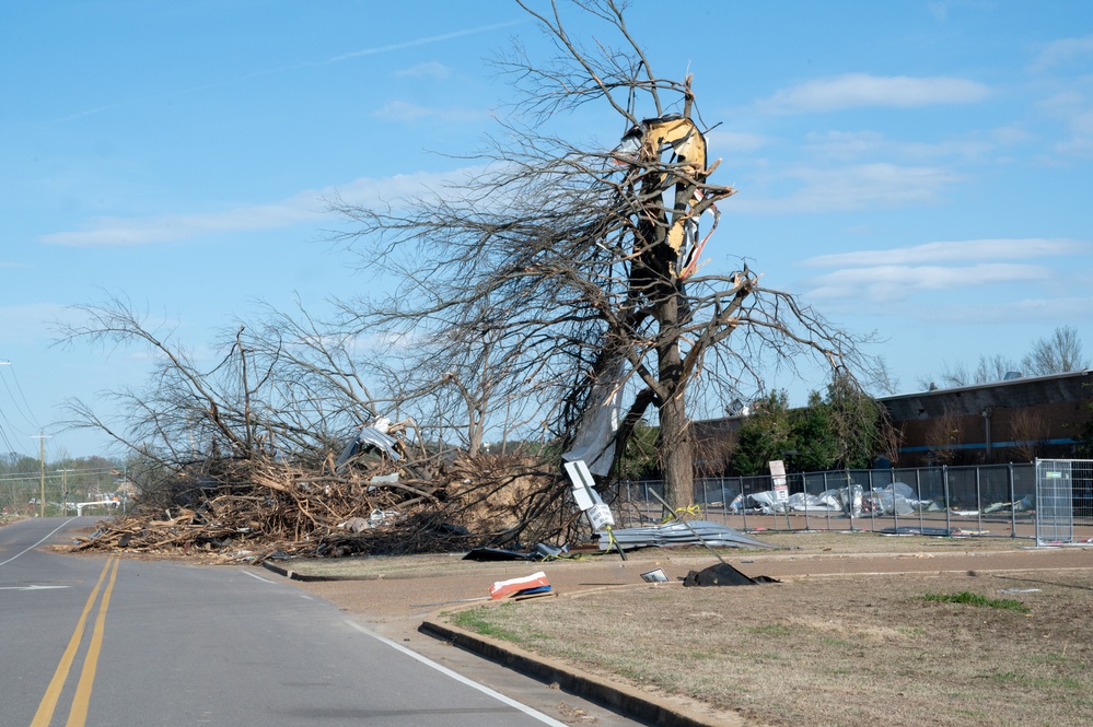 Tornado Damage in Covington, TN