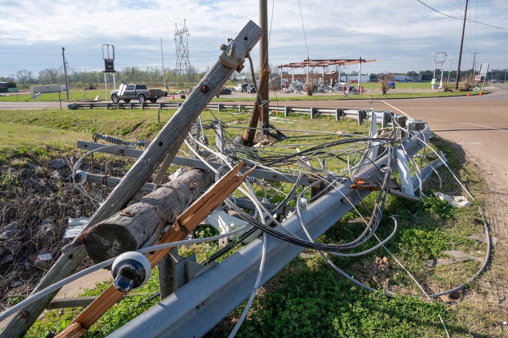 Tornado Damage in Covington, TN