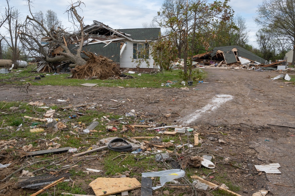 Tornado Damage in Covington, TN