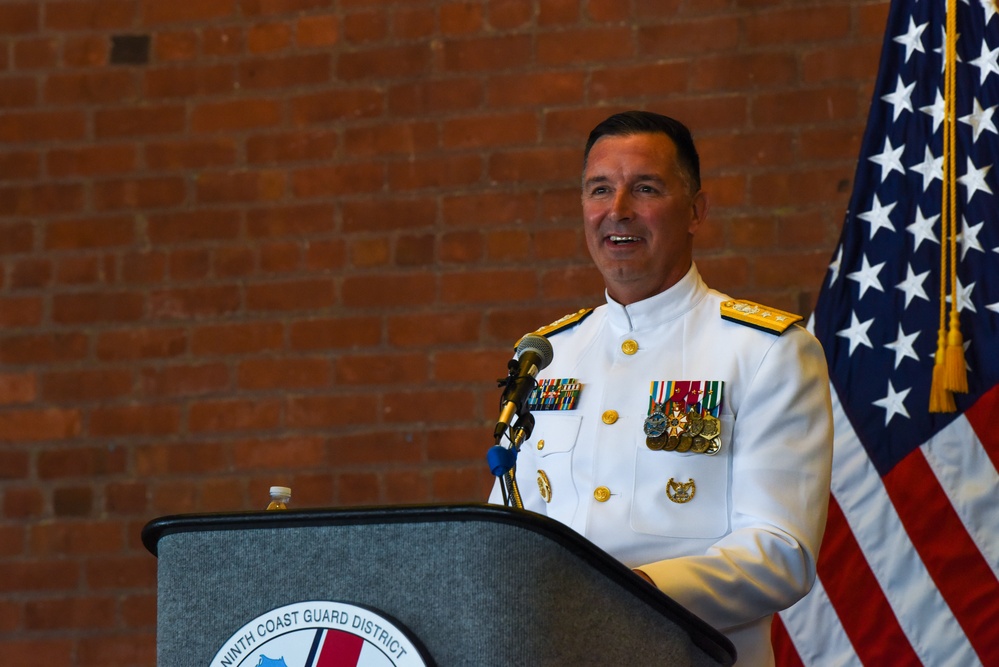 Ninth Coast Guard District Change of Command 2023