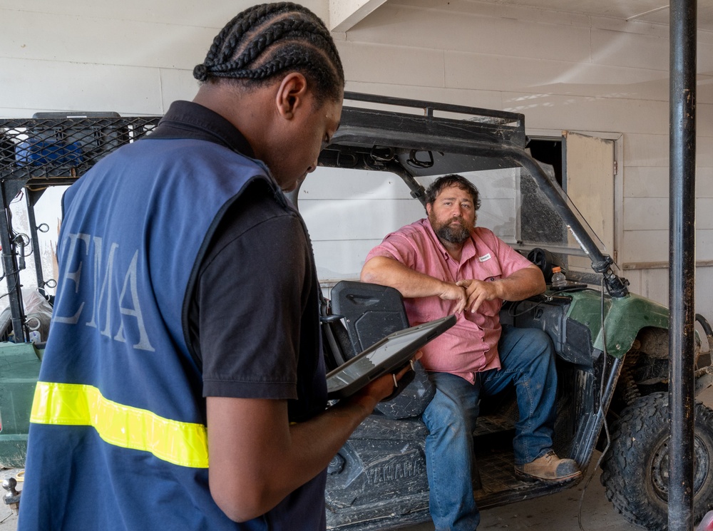 FEMA Canvasses Neighborhoods for Tornado Survivors