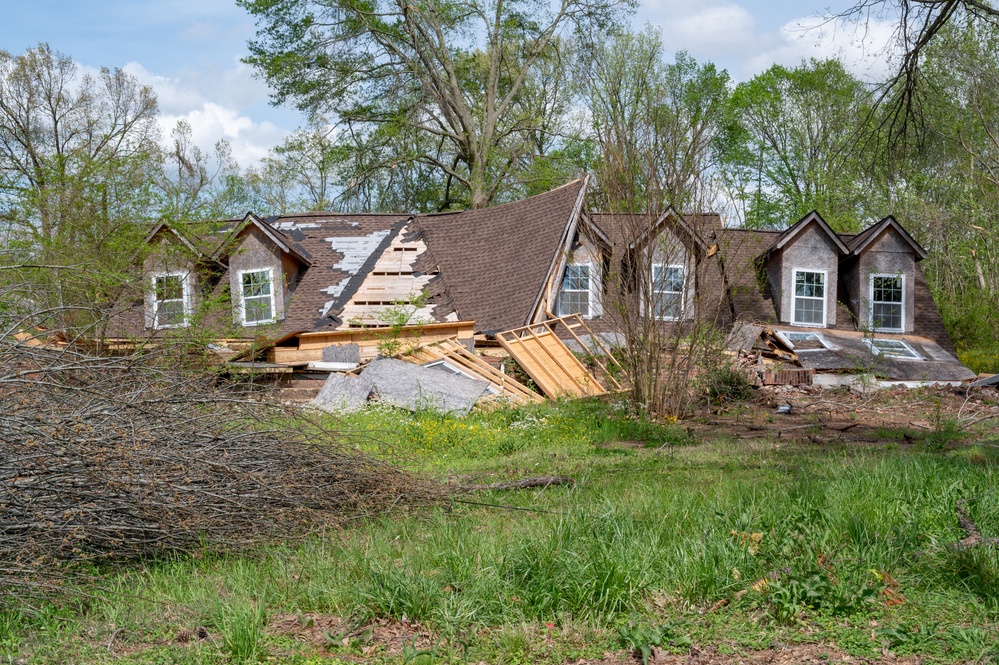 Tornado Damage in Covington, TN