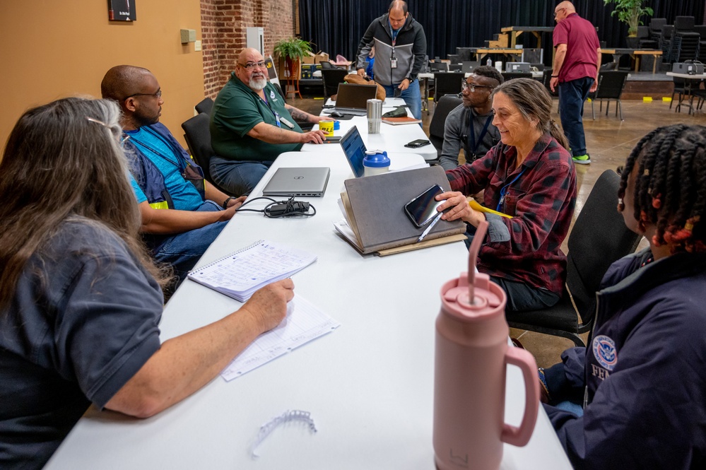 FEMA Canvasses Neighborhoods for Tornado Survivors