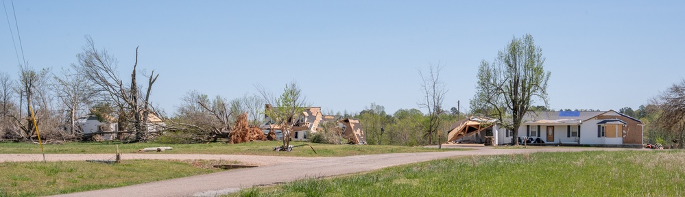 Tornado Damage in Selmer, TN