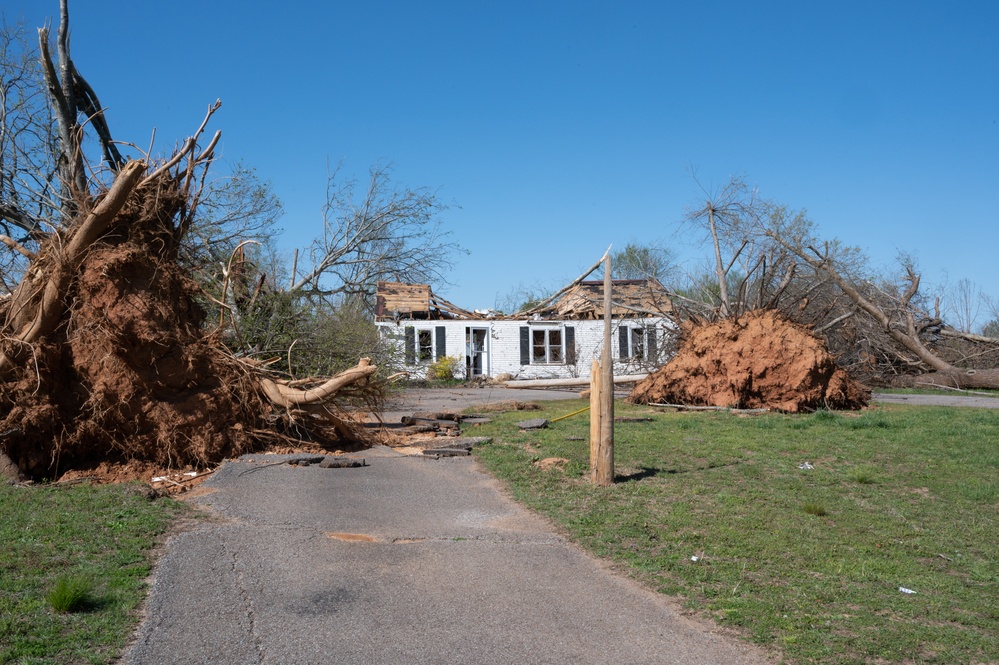 Tornado Damage in Purdy, TN