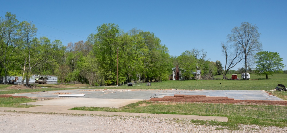 Tornado Damage in Purdy, TN