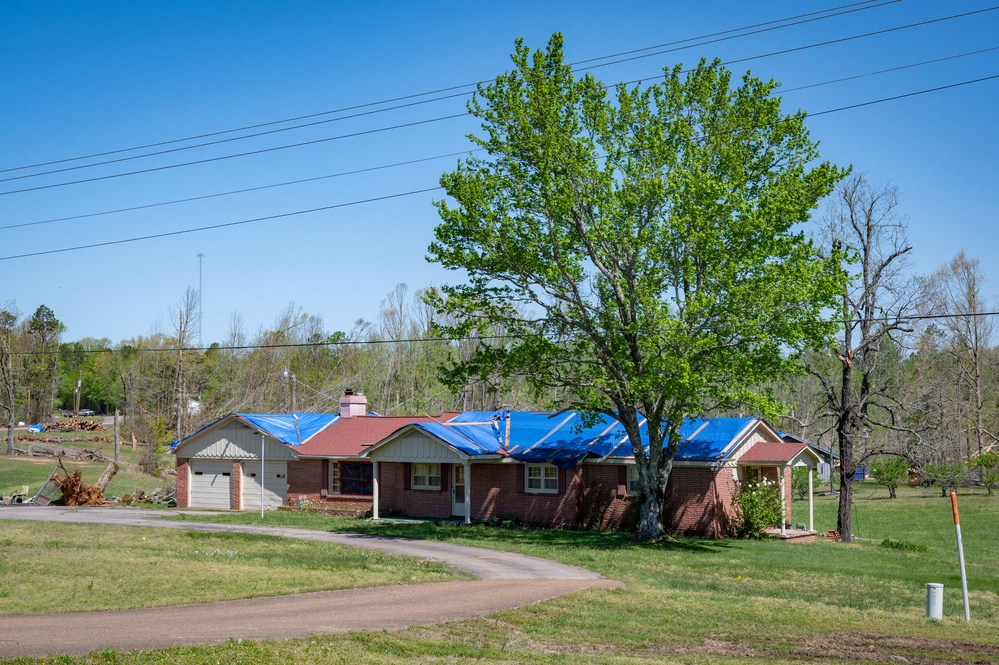 Tornado Damage in Selmer, TN