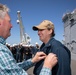 USS Tripoli Pins Two New Surface Warfare Officers
