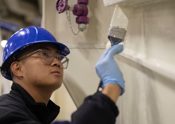 USS Tripoli Sailors Continue SRA Preservation Work