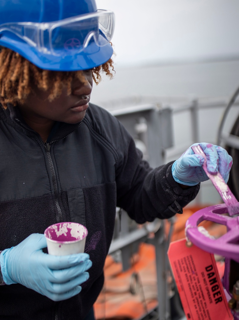 USS Tripoli Sailors Continue SRA Preservation Work