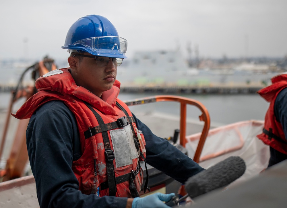 USS Tripoli Sailors Continue SRA Preservation Work
