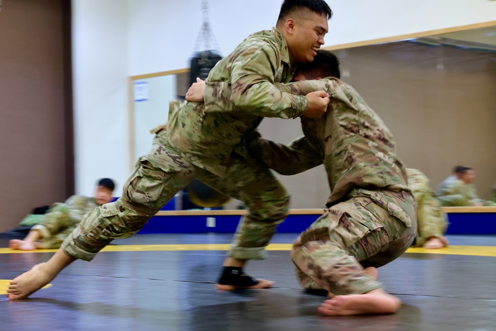 602nd Aviation Support Battalion Hosts Combatives Level II