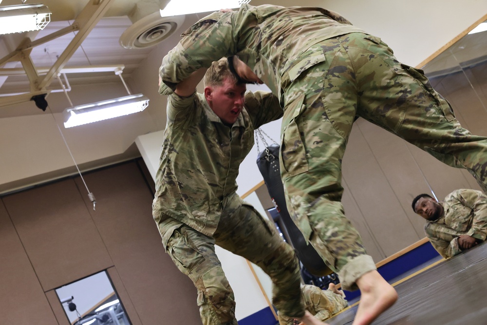 602nd Aviation Support Battalion Hosts Combatives Level II