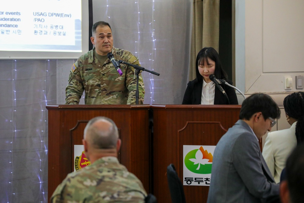 Camp Casey &amp; Dongducheon Host First Cooperation Council Engagement